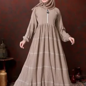 FASHION Polyester Solid Burqa with Hijab